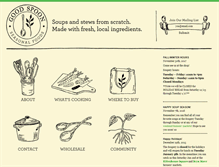 Tablet Screenshot of goodspoonfoods.com